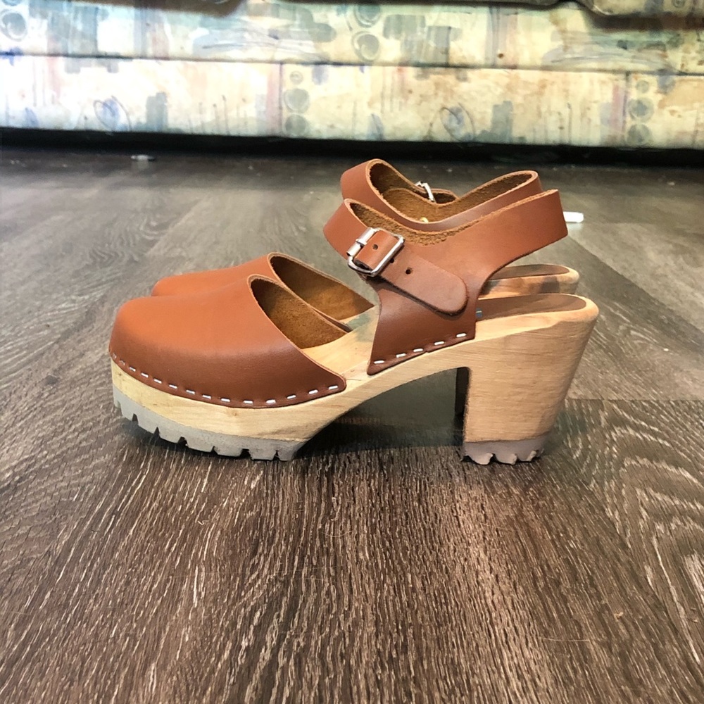 MIA Abba Clog Brown EU 38